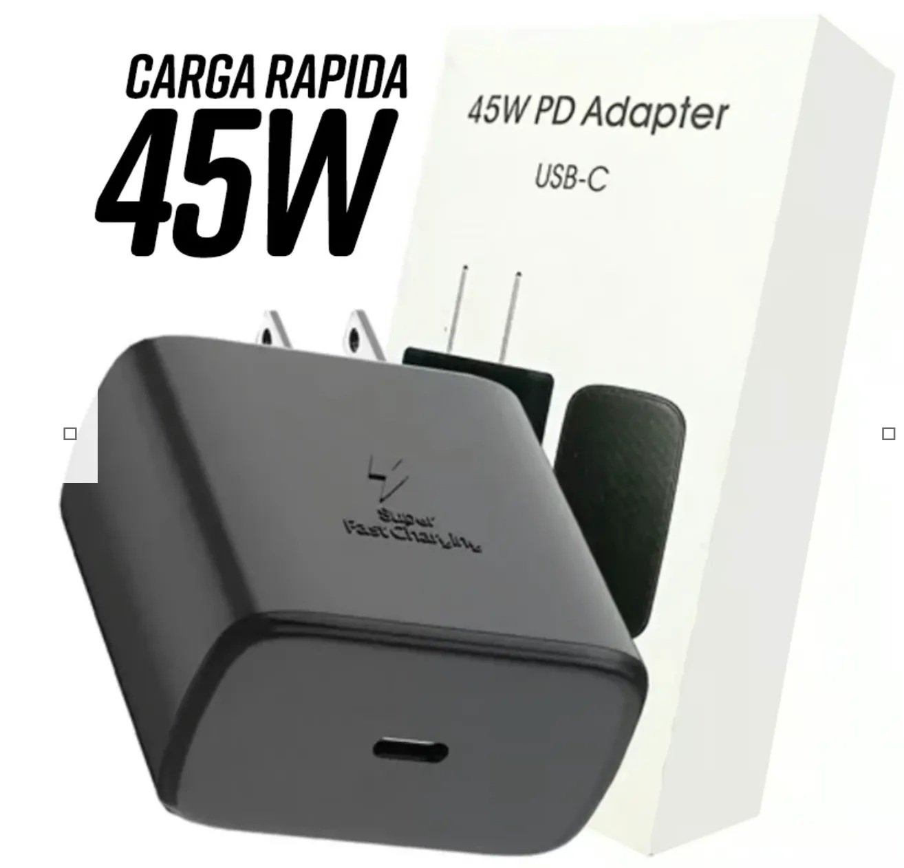 Cubo De Carga Samsung Carga Rápida 45w