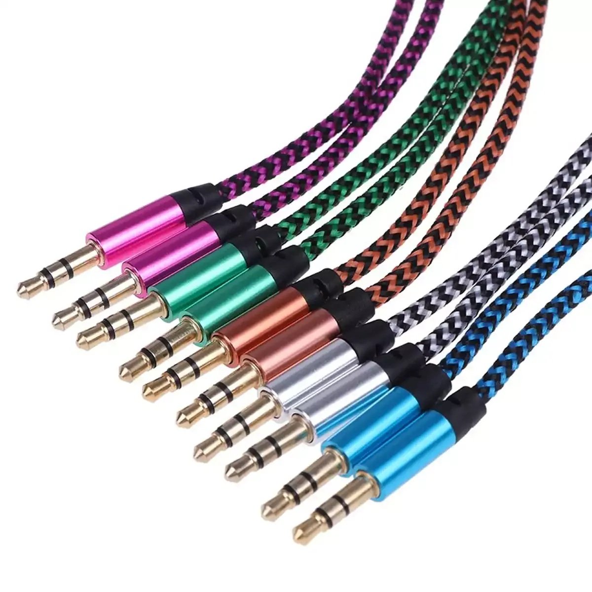 Cable Auxiliar Uso Rudo 3.5mm 1m
