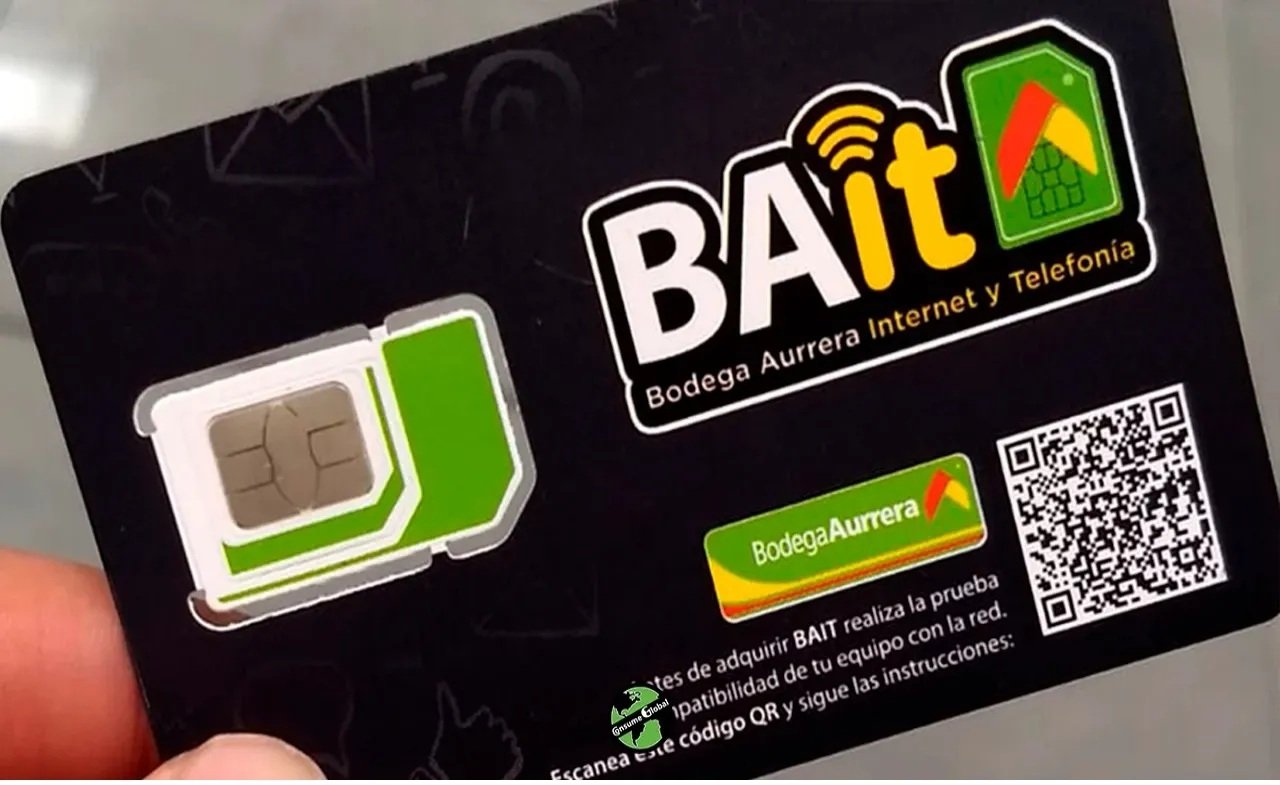 Chip Bait Con Promoción Y $100 Saldo De Regalo
