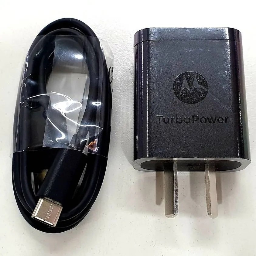 Cargador Motorola Carga Rápida Tipo C 30w