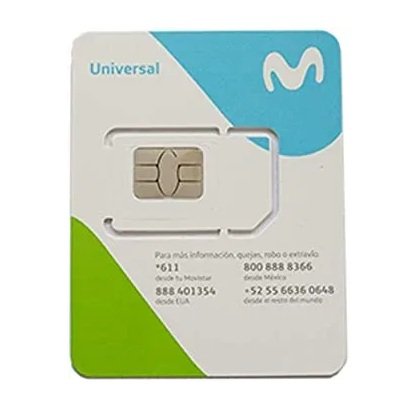 Chip Movistar Con $100 Saldo De Regalo