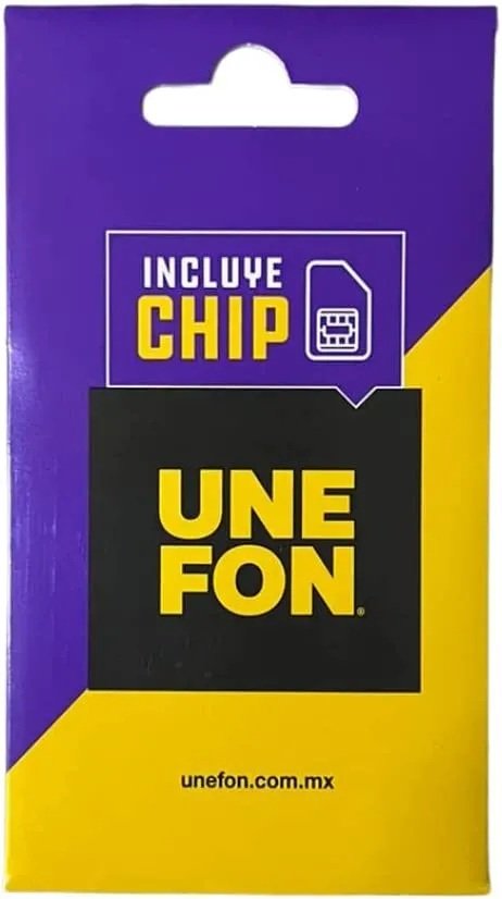 Chip Unefon Con $100 Saldo De Regalo