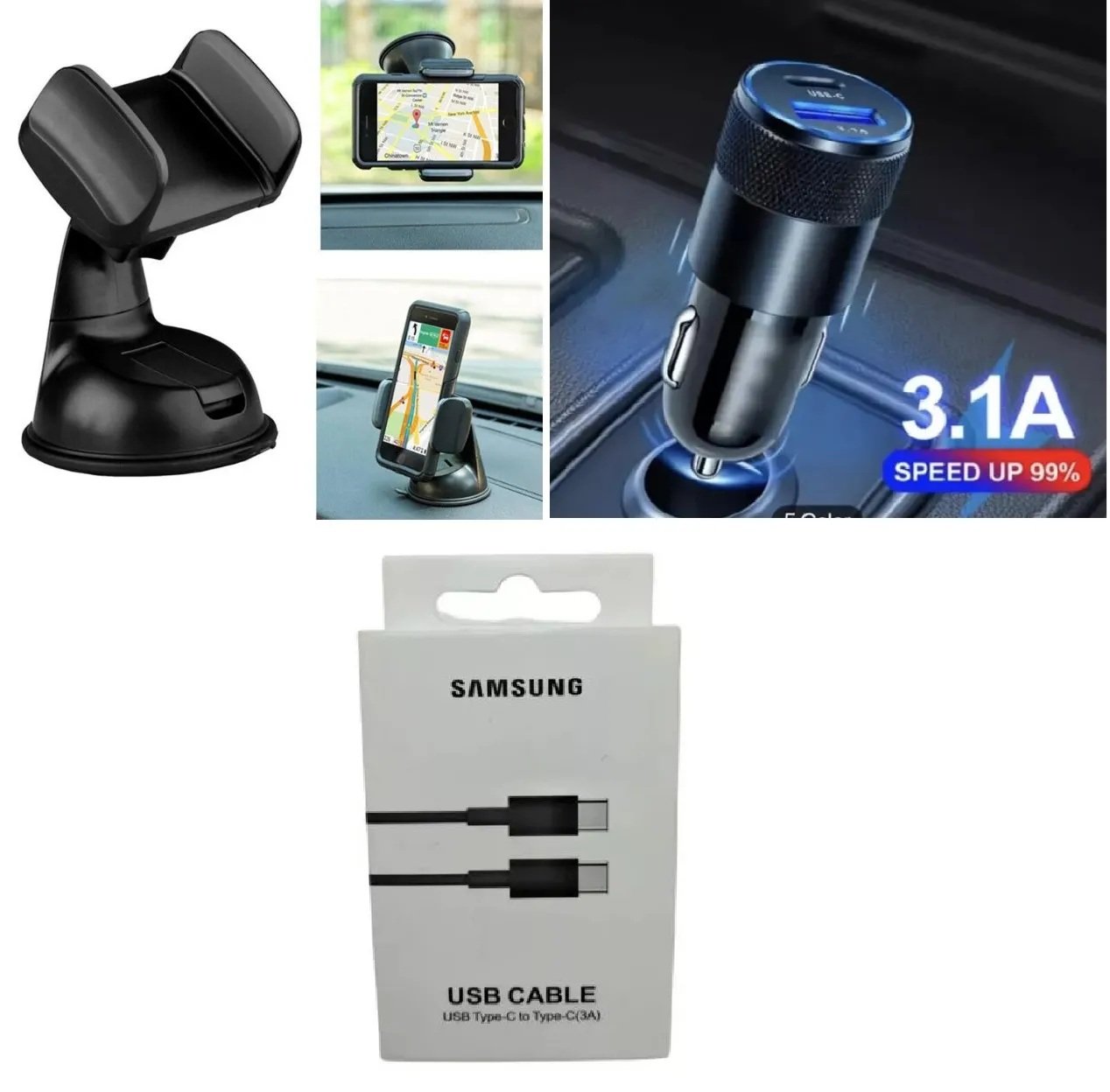Combo "listo Para El Carro"