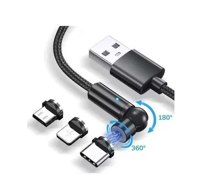 Cable Usb 3 En 1 Magnético