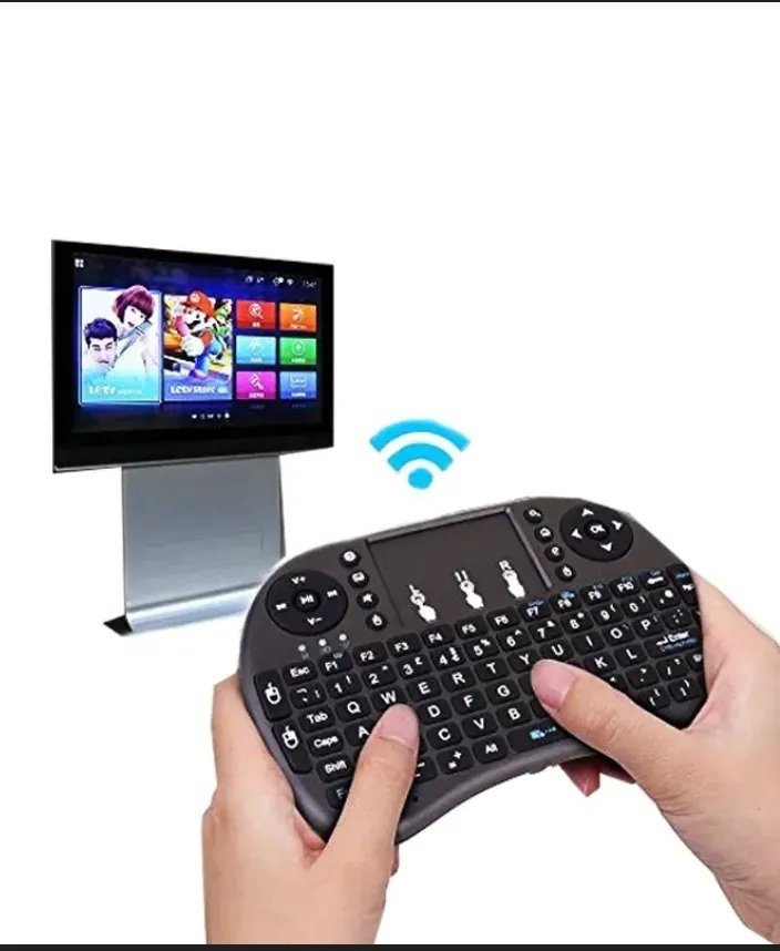 Mini Teclado Inalámbrico Control Para Tv