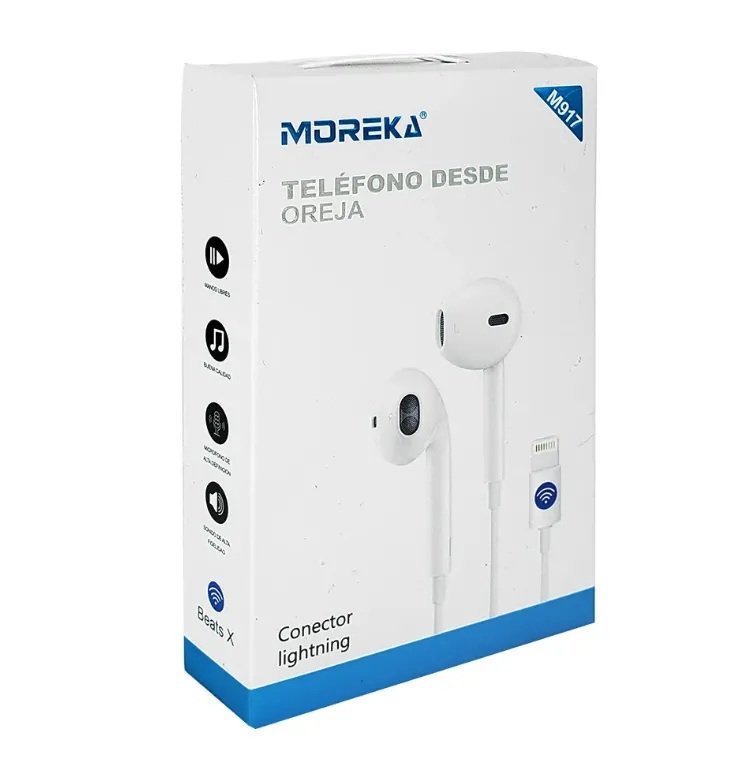 Audifonos Entrada Ligthning Moreka