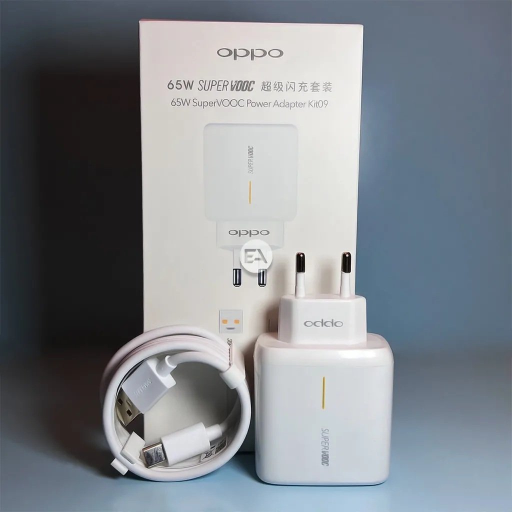 Cargador Oppo 65w Turbo Carga Rápida Tipo C