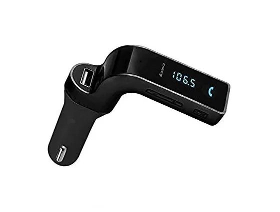 Transmisor Bluetooth Para Auto, Cargador Usb, Transmisor Fm Con Control Remoto