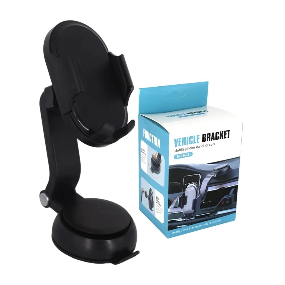 Soporte Para Celular Para Auto - Succión Fuerte, Ajustable Y Universal