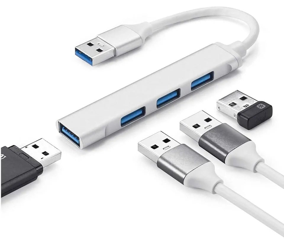 Multipuertos Usb 4 En 1